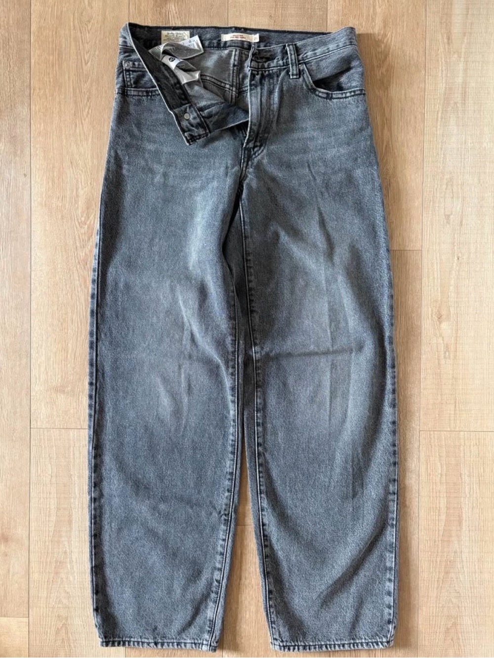 Levi's Premium Baggy Dad Jeans - Grey - Picture 1 of 5